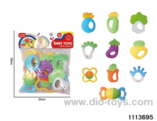 10pcs Teether Playset