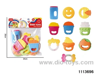 10pcs Teether Playset