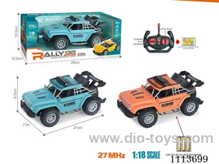 27MHz 1:18 4ch rc car not included battery