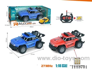 27MHz 1:18 4ch rc car not included battery
