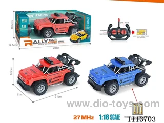 27MHz 1:18 4ch rc car not included battery