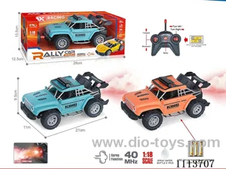 40MHz 1:18 5ch rc car  with light/spray not included battery