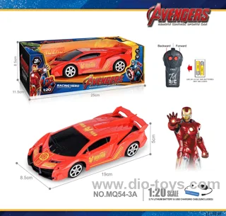 27MHz 1:20 2ch rc car included battery