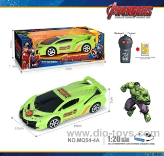 27MHz 1:20 2ch rc car included battery