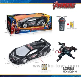 27MHz 1:20 2ch rc car not included battery