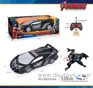 27MHz 1:20 4ch rc car included battery