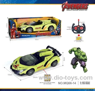 27MHz 1:16 4ch rc car  with light not included battery