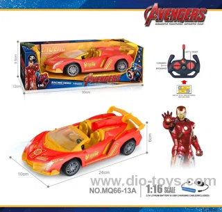 27MHz 1:16 4ch rc car  with light included battery
