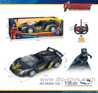 27MHz 1:16 4ch rc car  with light included battery