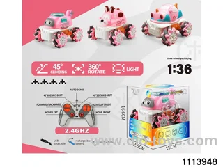 1：36 2.4G 9ch RC car with light