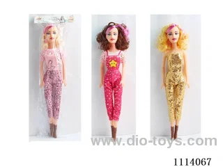 22 "56cm 5 joint empty body Color Print Eye Music Barbie doll +IC (AG13*2) (3 mixed)