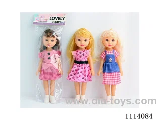 14 "31 cm 5 joints empty body 3D True Eye Music Fat Child Doll +IC (AG13*2) (3 mixed)