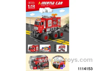 Crash sound and light fire cabinet truck