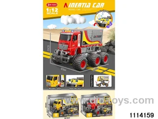 Crash sound and light short set trucks