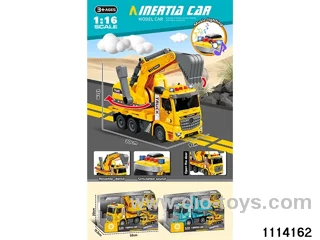 Crash sound and light excavator