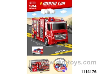 Crash sound and light fire cabinet truck