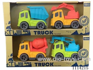Straw skidding truck 2 pieces (2 types mixed)