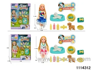 5 inch Barbie Set