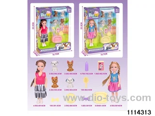 5 inch Barbie Set