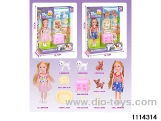 5 inch Barbie Set
