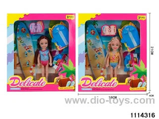 5 inch Barbie Set