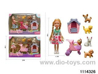 5 inch Barbie Set