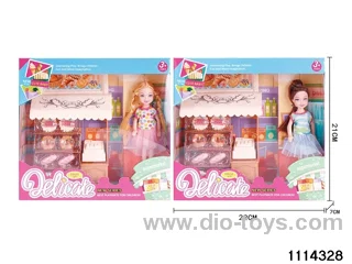 5 inch Barbie Set