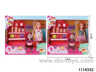 5 inch Barbie Set