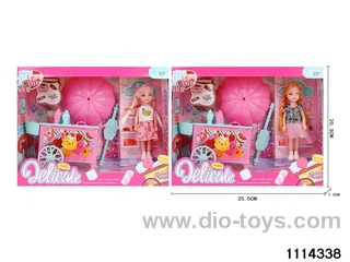 5 inch Barbie Set