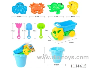 Beach bucket (9-piece set)