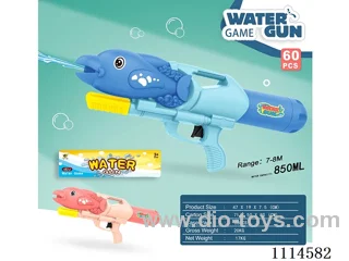 water gun Range 7-8 meters, capacity 850ML