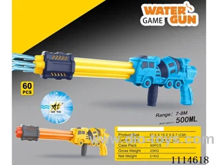 water gun Range 7-8 meters, capacity 500ML
