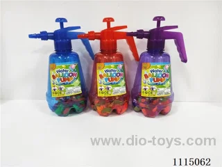 Large watering can + water balloon