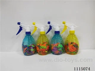 Grenade watering can with water balloon