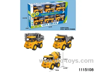 pull back car set