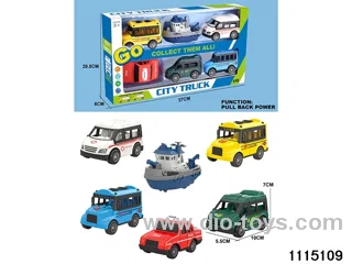 pull back car set