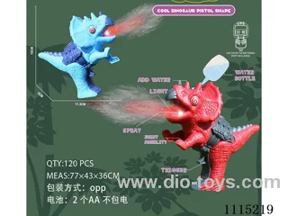 B/O gun with spray