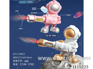 B/O gun with spray