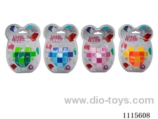 36 section colorful four mixed magic ruler