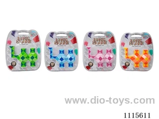72 section colorful four mixed magic ruler