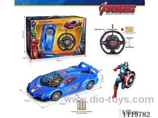 27MHz 1:16 4ch rc car with 3D light not included battery