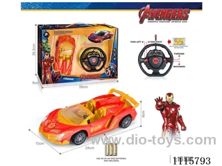 27MHz 1:16 4ch rc car with light not included battery