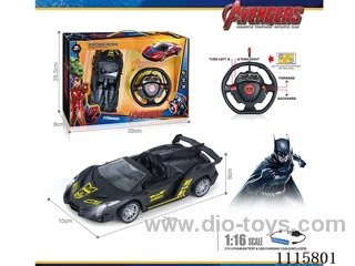 27MHz 1:16 4ch rc car with light not included battery