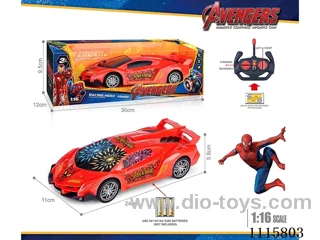 27MHz 1:16 4ch rc car with 3D light not included battery