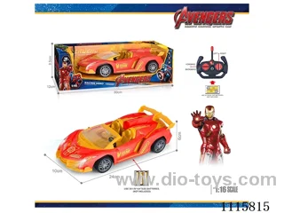 27MHz 1:16 4ch rc car with light not included battery