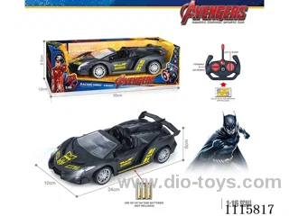 27MHz 1:16 4ch rc car with light not included battery