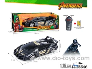 27MHz 1:16 2ch rc car included battery