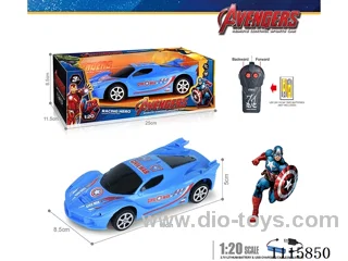 27MHz 1:20 2ch rc car included battery