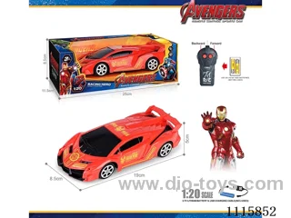 27MHz 1:20 2ch rc car included battery