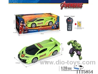27MHz 1:20 2ch rc car included battery